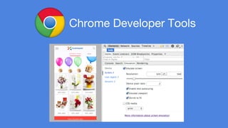 Chrome Developer Tools 
 