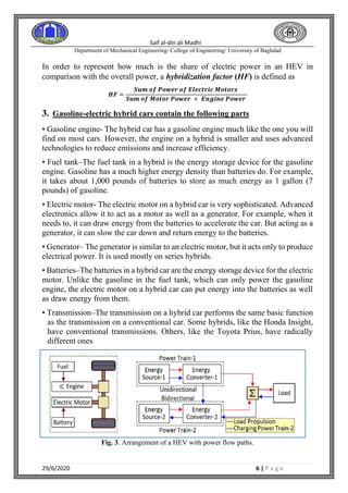 Micro Hybrid Example Hybrid car Advanced vehicle technology | PDF