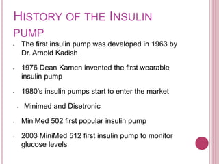Hybrid closed loop insulin delivery system-Artificial Pancreas. | PPTX