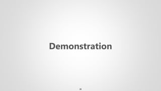 Copyright 2019 FUJITSU LIMITED
Demonstration
28
 