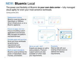 Hybrid Cloud with IBM Bluemix, Docker and Open Stack