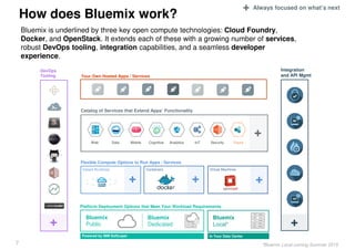 Hybrid Cloud with IBM Bluemix, Docker and Open Stack