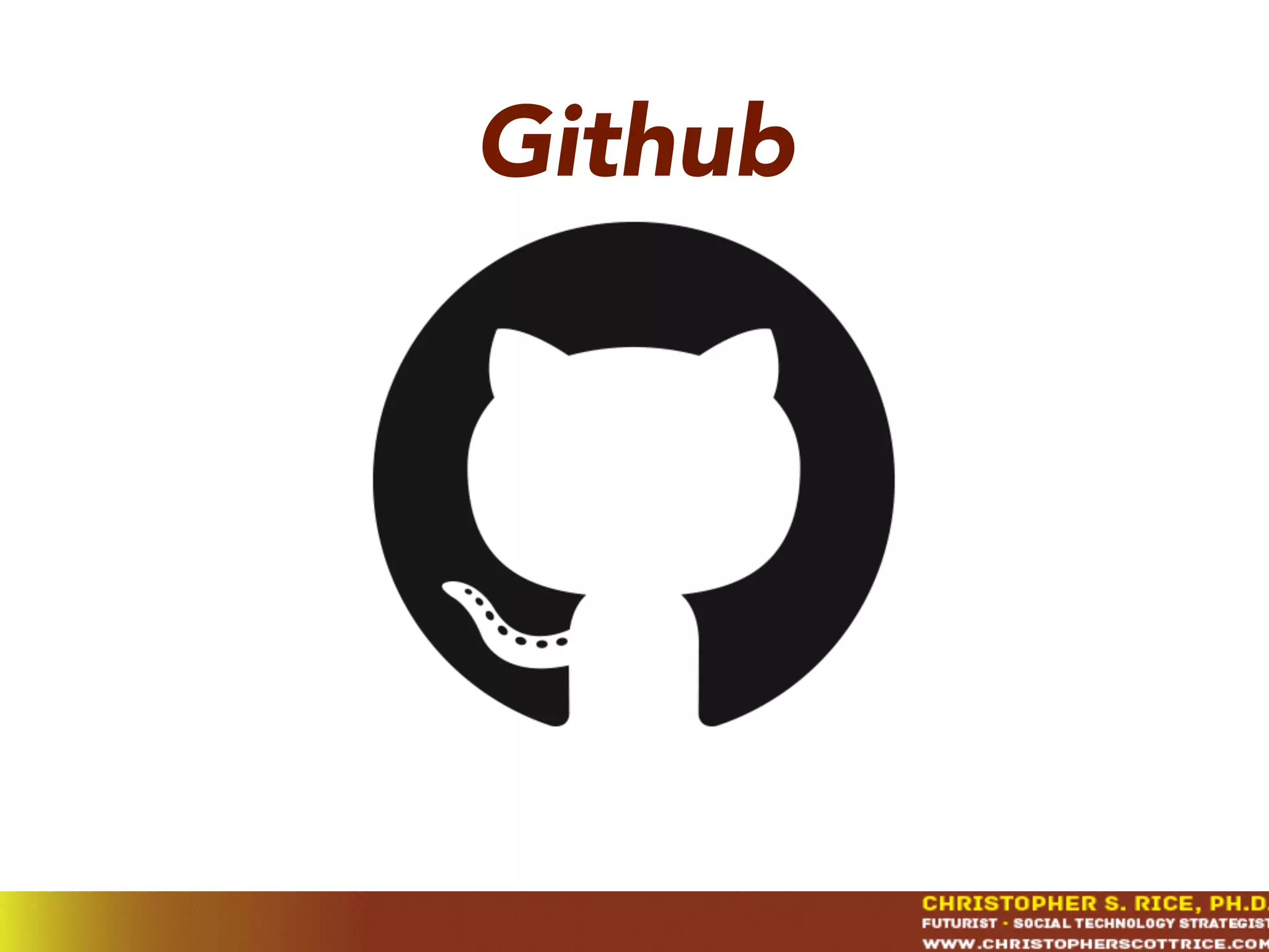 Github
 
