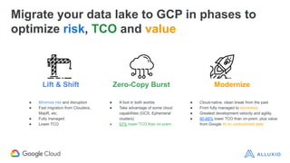 Hybrid data lake on google cloud with alluxio and dataproc | PDF