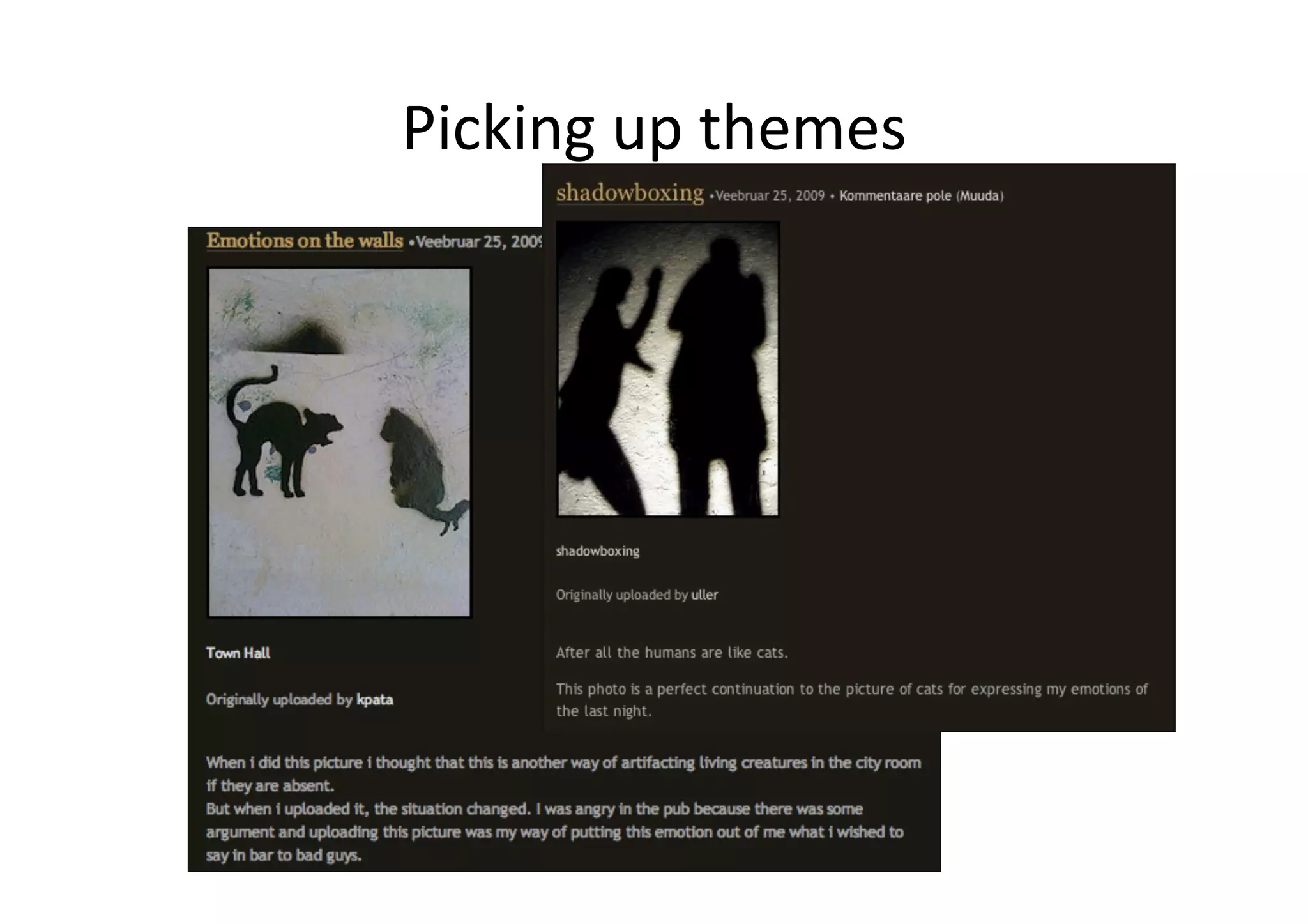 Hybrid Ecosystem Of Narratives