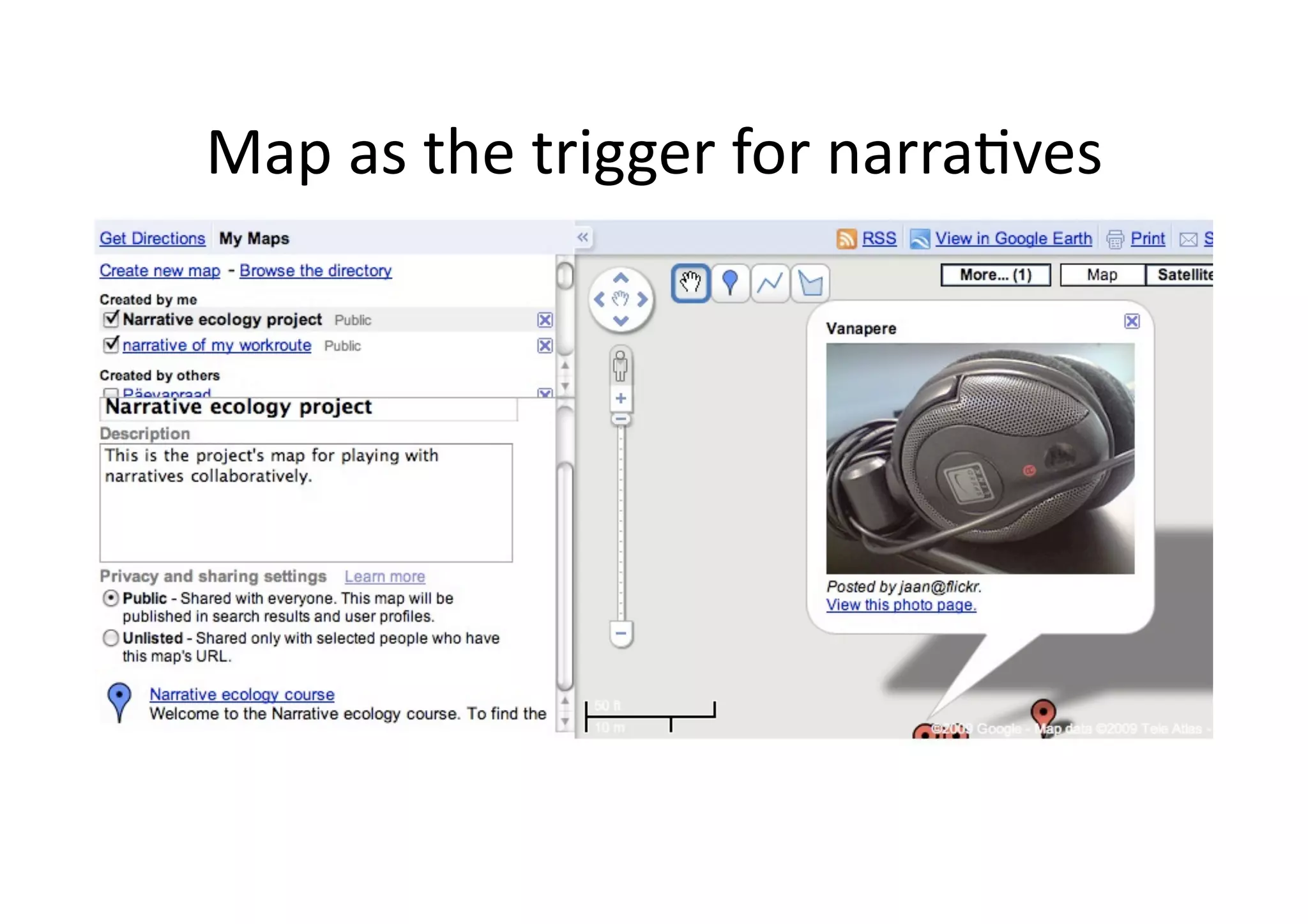 Hybrid Ecosystem Of Narratives