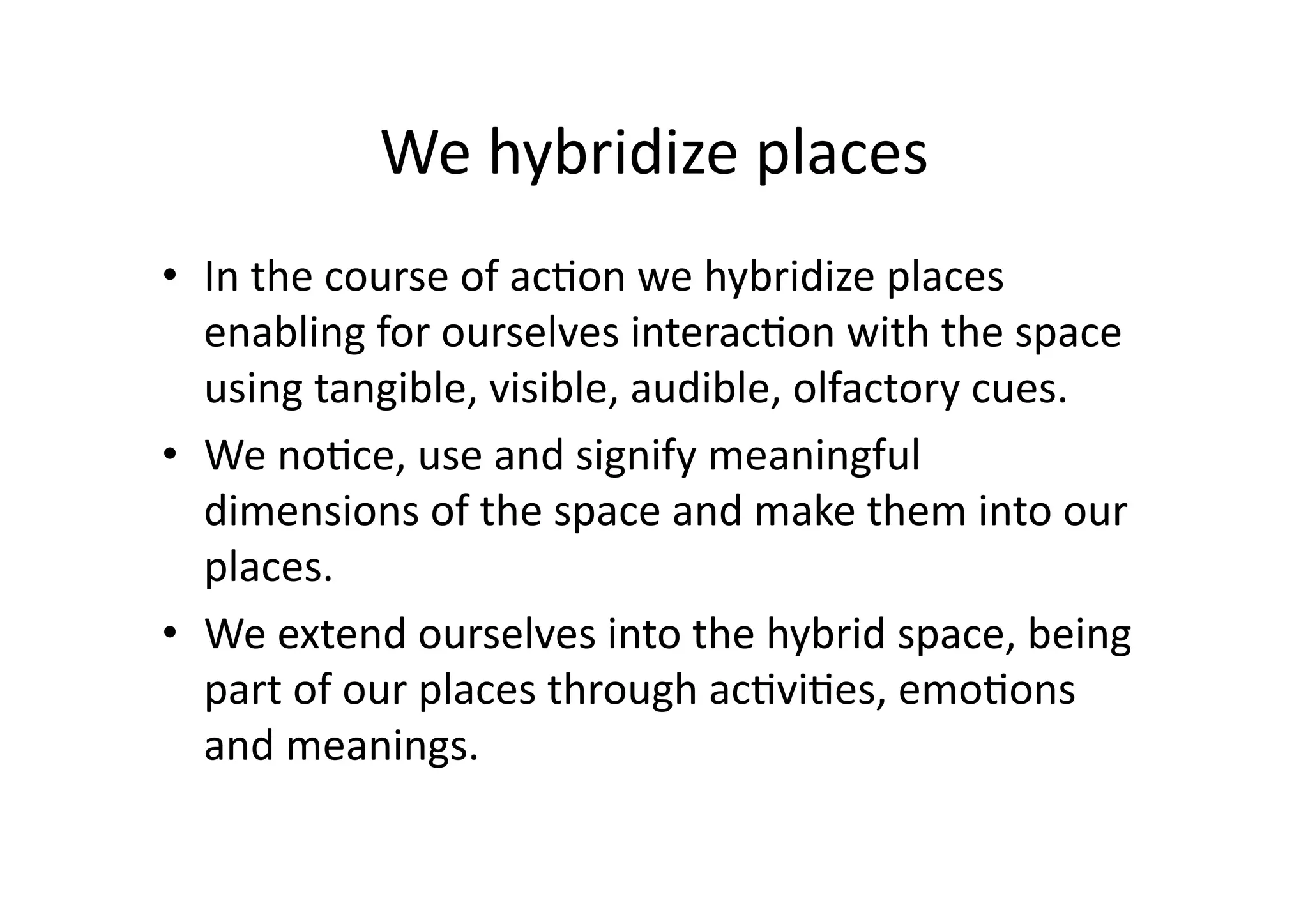 Hybrid Ecosystem Of Narratives