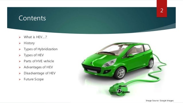 ppt presentation on hybrid electric vehicles