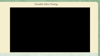 Variable Valve Timing
 