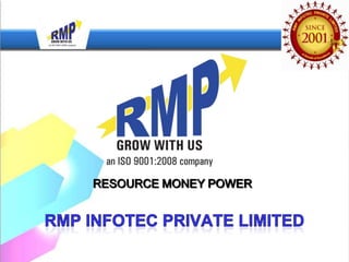 RESOURCE MONEY POWER
 