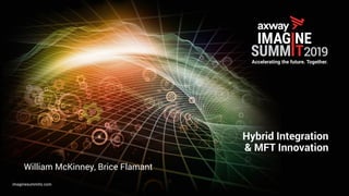 imaginesummits.com
Hybrid Integration
& MFT Innovation
William McKinney, Brice Flamant
 