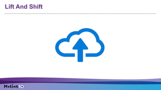 Lift And Shift
 