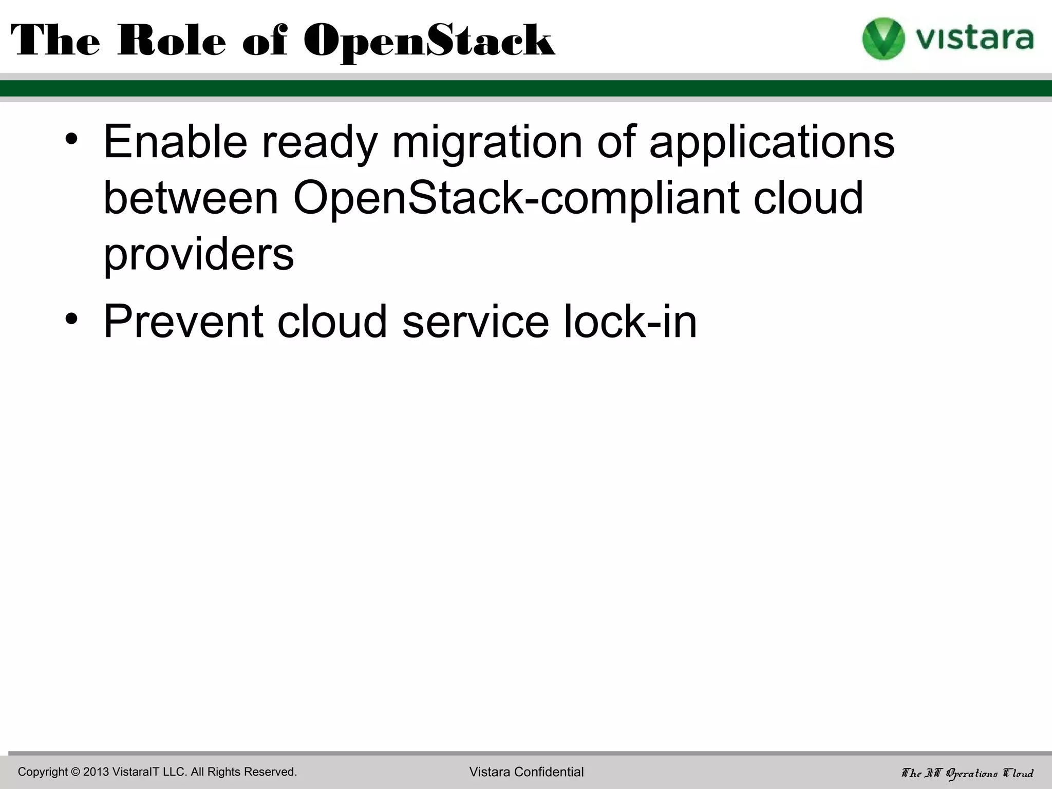 Virtualization Road Map
Thomas Bittman, Gartner Inc., “Design Your Private Cloud With Hybrid in Mind,” 24 Feb 2012
 
