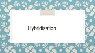 Hybridization
 