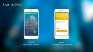Hybrid lead ads