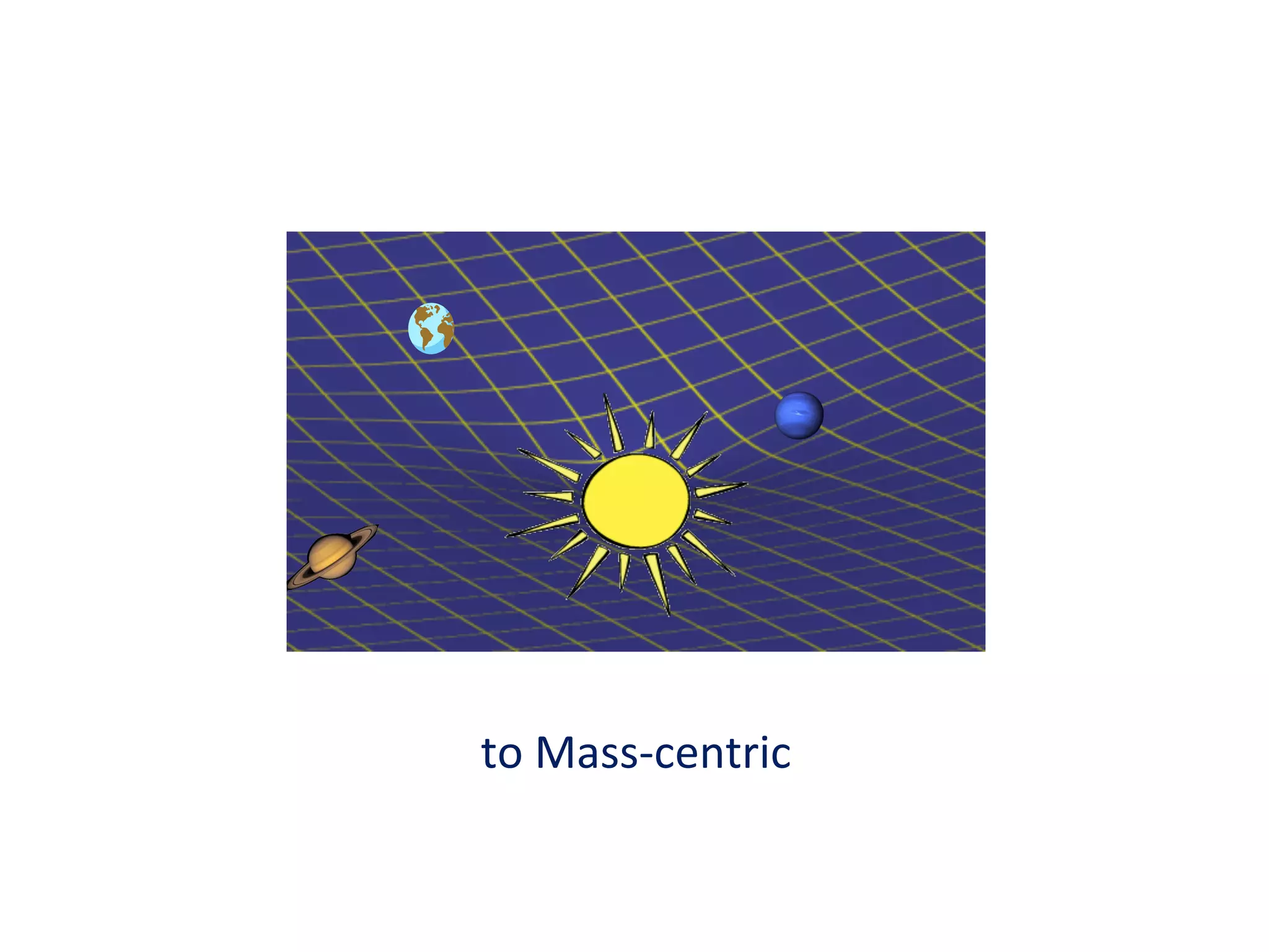 to	
  Mass-­‐centric	
  
 