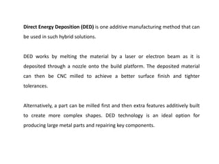 Hybrid manufacturing | PPT