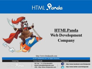 HTMLPanda
Web Development
Company
 