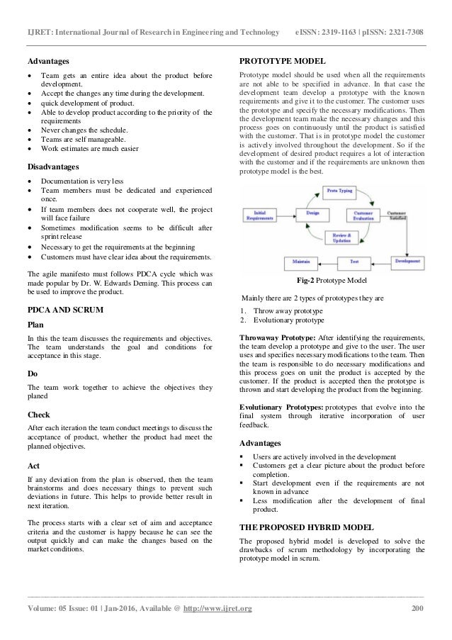 Hybrid model for software development