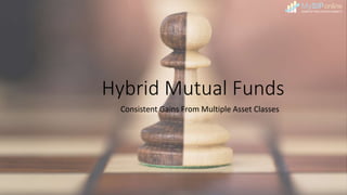 Hybrid Mutual Funds
Consistent Gains From Multiple Asset Classes
 