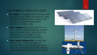 HYBRID SOLARWIND POWER GENERATION SYSTEM | PPTX