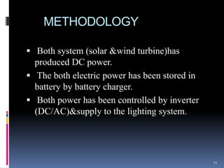 Hybrid power system using wind and solar energy | PPTX