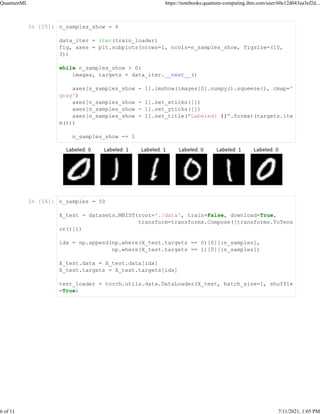 Hybrid quantum classical neural networks with pytorch and qiskit | PDF