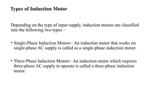 Configuration and control of Induction motor drives | PPTX