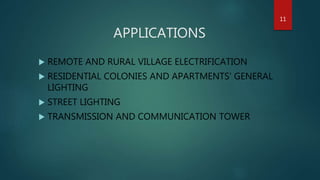 Hybrid solar wind power generation system | PPTX