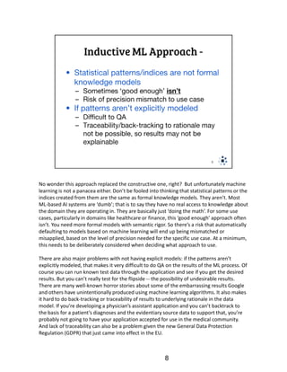 Hybrid use of machine learning and ontology | PDF
