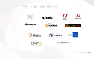 We partner with the best...
 