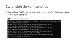 SAP Hybris Installation Session 1 | PPTX