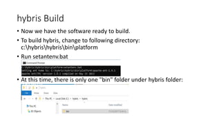 SAP Hybris Installation Session 1 | PPTX