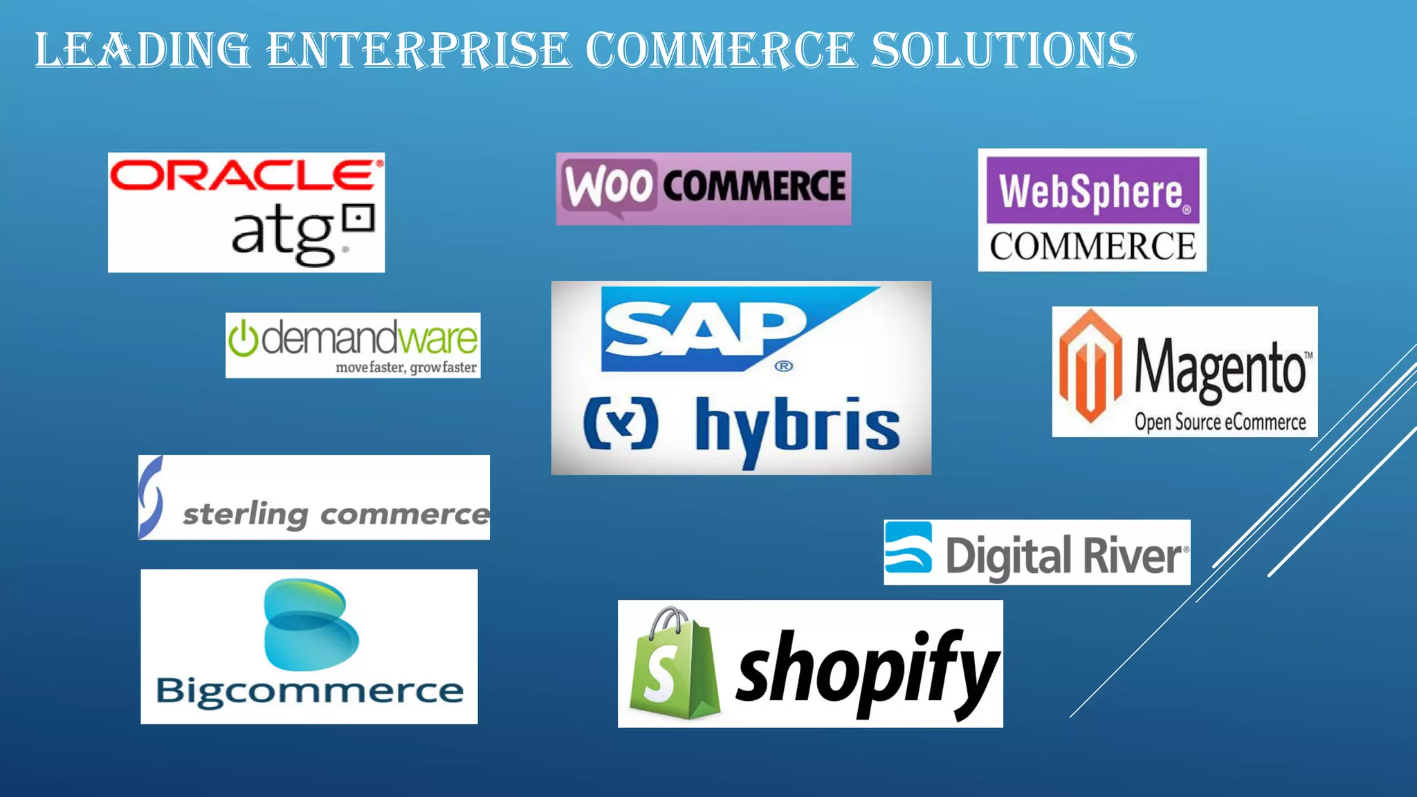 LEADING ENTERPRISE COMMERCE SOLUTIONS
 