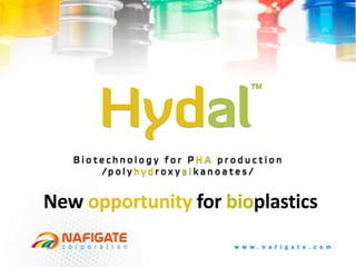 New opportunity for bioplastics
 