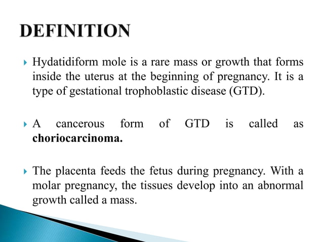 Hydatidiform Mole | PPT