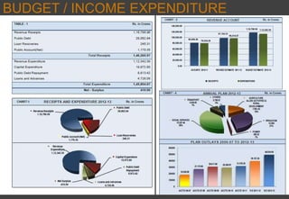 BUDGET / INCOME EXPENDITURE
 
