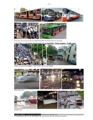 Hyderabad metro rail reducing the negative impact on city environment ...