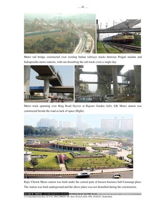 Hyderabad metro rail reducing the negative impact on city environment ...