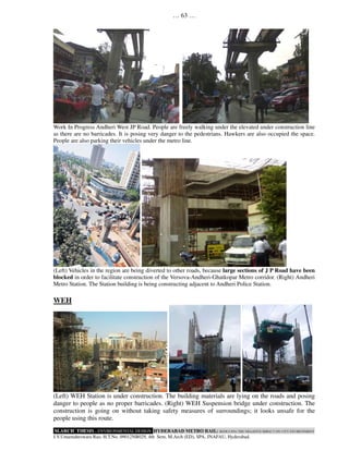 Hyderabad metro rail reducing the negative impact on city environment ...