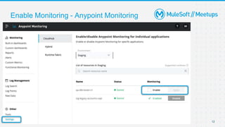 Anypoint Custom Metrics Mastery | PPTX