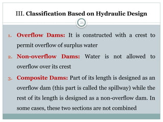 Comprehensive Overview of Hydraulic Structures and Dam Engineering | PPTX