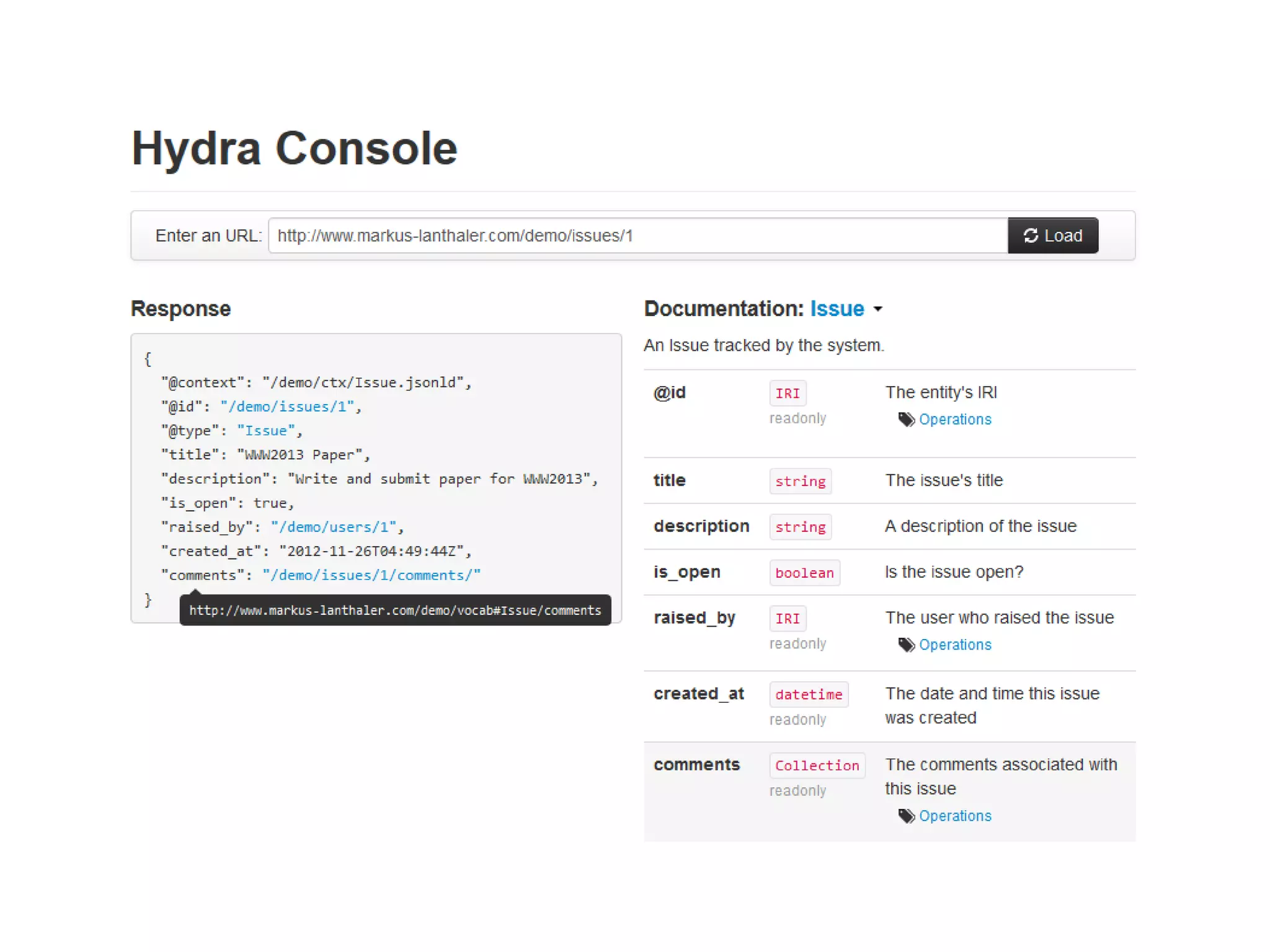 Hydra Console