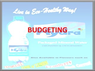 BUDGETING 