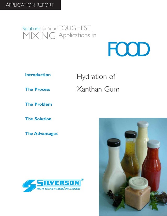 Food Industry Case Study Hydrating Xanthan Gum