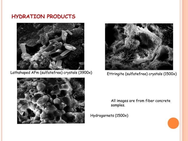 Hydration of cement | PPTX