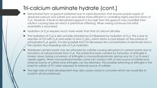 Hydration of Portland cement | PDF