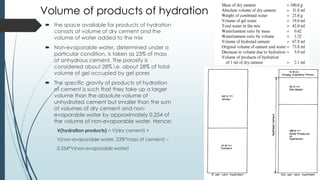 Hydration of Portland cement | PDF