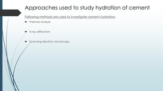 Hydration of Portland cement | PDF