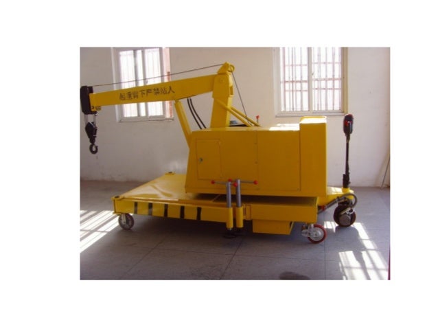 Bob Engineering Hydraulic Floor Cranes Manufacturers In India
